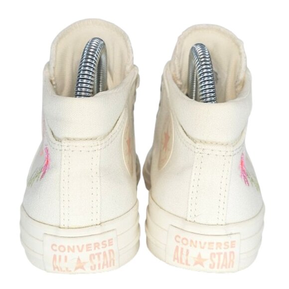 Converse Chuck Taylor All Star Sneakers 7 Madison Mid Fairy Goddess Egret Pink - Picture 4 of 10